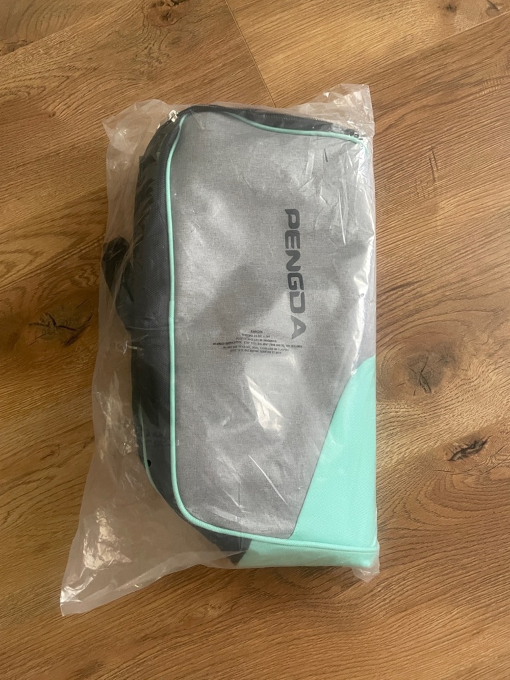 Pengda Gray and Mint snow boarding shoe Bag